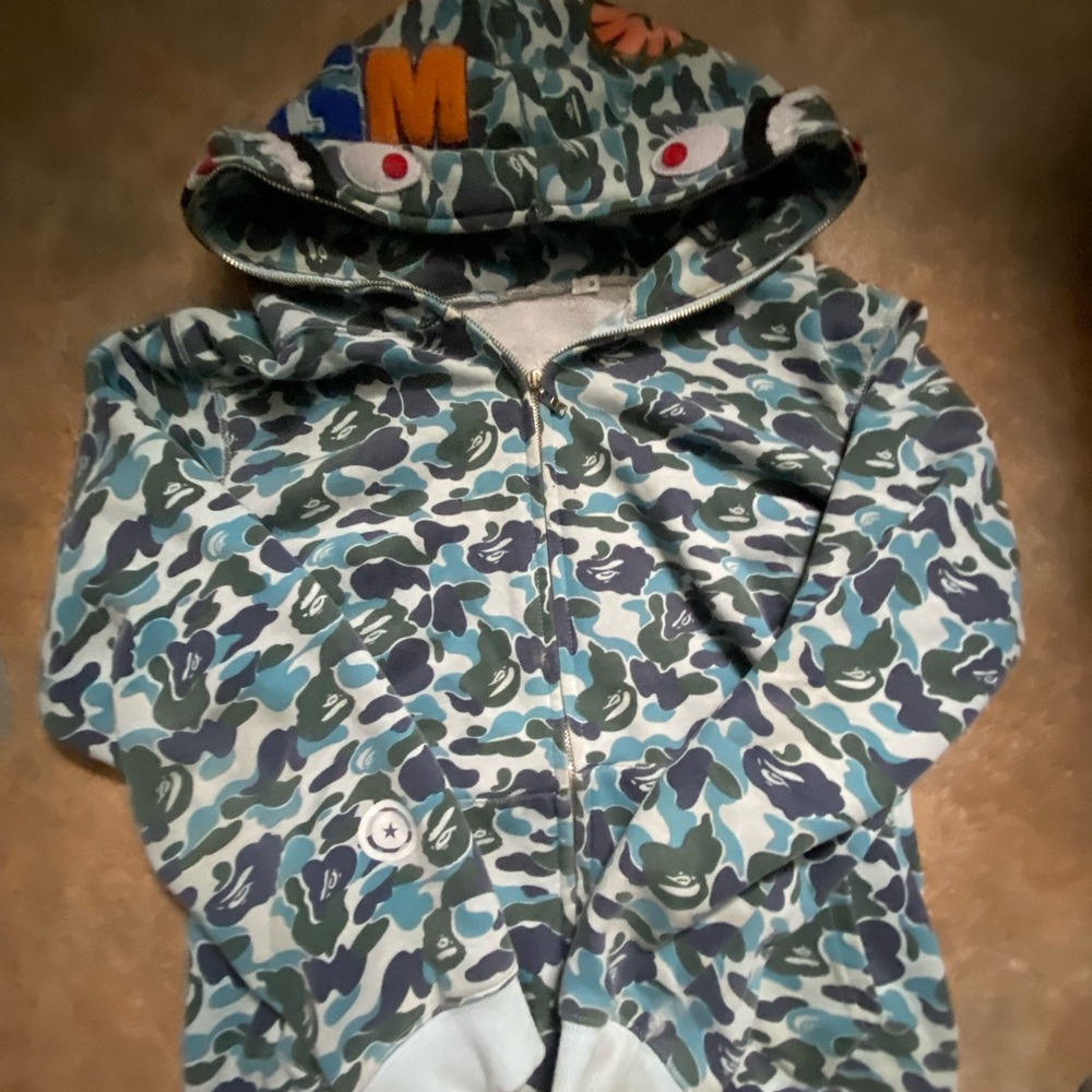 Bape camo hoodie
